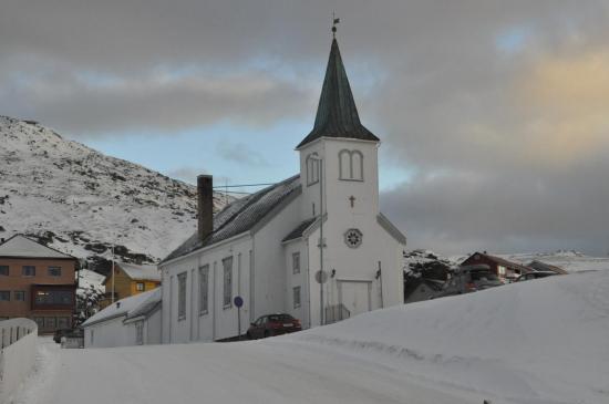 392 L'église d'Honningsvåg