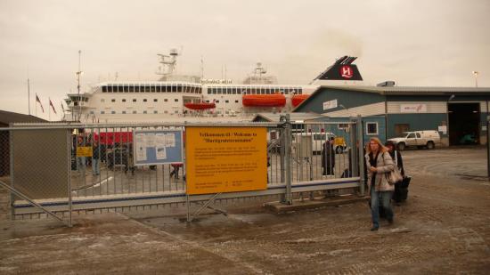 Arrivée à Kirkenes, direction l'aéroport