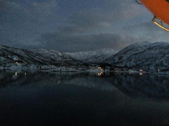En direction des îles Lofoten, depuis le nord au retour