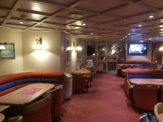 L'intérieur du MS Vesterålen