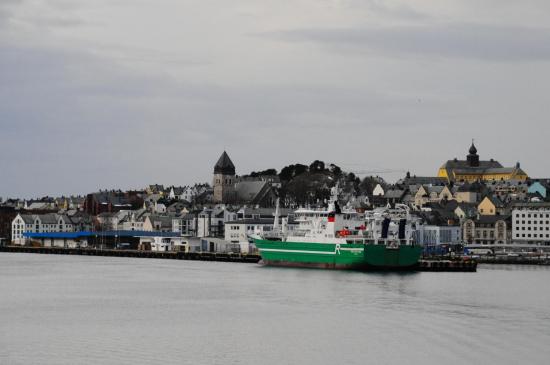 Nous quittons Ålesund...