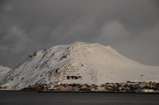 Arrivée à Magerøya, île du Cap Nord