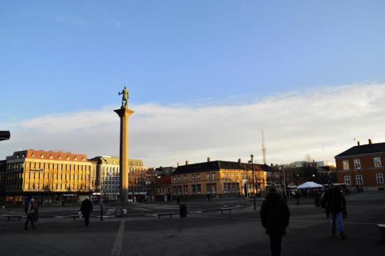 Torvet, la place centrale