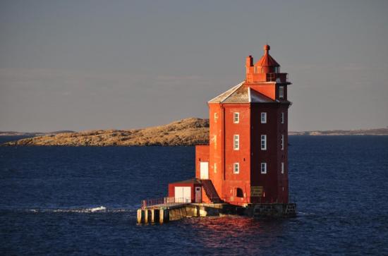 Le plus ancien phare de Norvège, toujours à sa place.