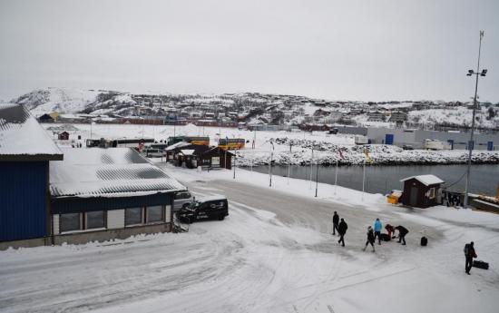 Arrivée à Kirkenes