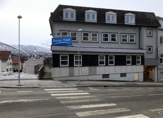 Mon hôtel, à 2 mn du centre de Tromsø