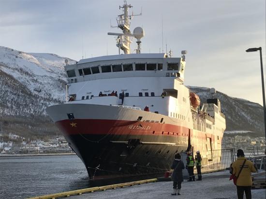 Après ces quelques jours à Tromsø, embarquement sur le MS Vesterålen...