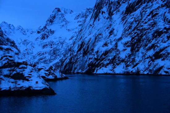 L'entrée du Trollfjorden