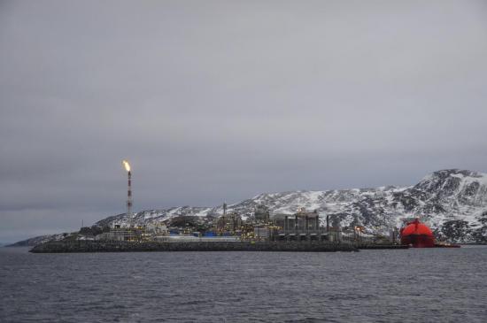 Le terminal gazier d'Hammerfest
