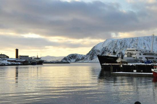 380 Arrivée à Honningsvåg, cap nord