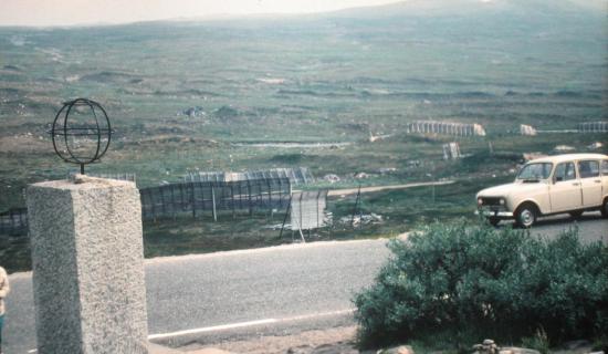 1979, Passage du cercle polaire